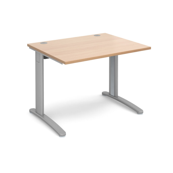 Dams TR10 straight desk 800mm depth-20648