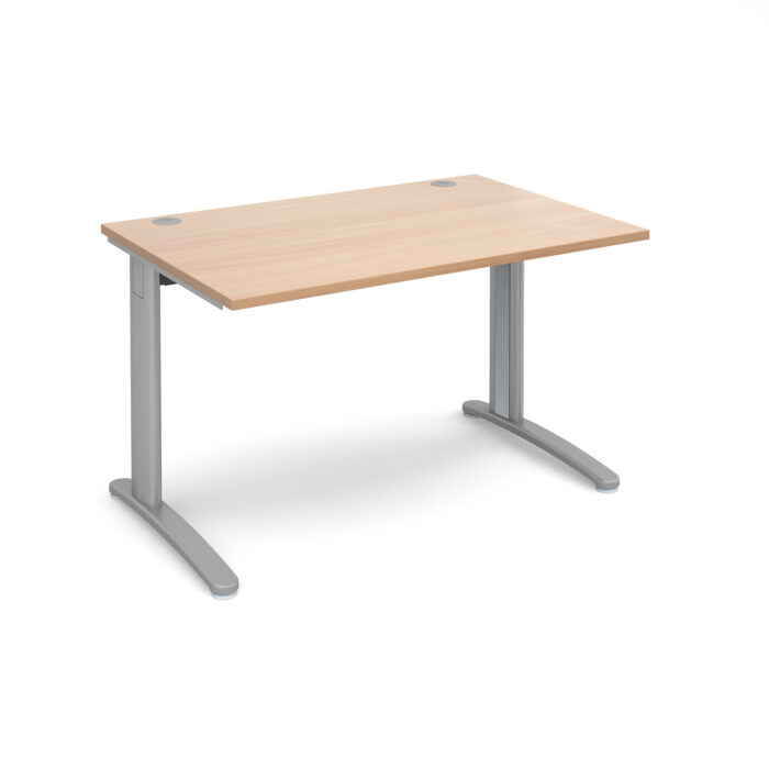 Dams TR10 straight desk 800mm depth-20647