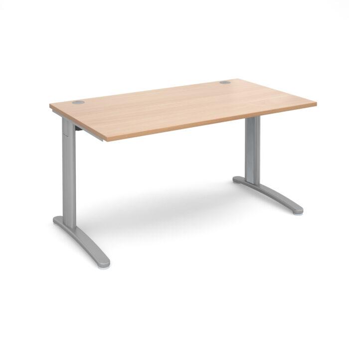 Dams TR10 straight desk 800mm depth-20645