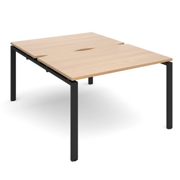 Dams Adapt II sliding top back to back desks 1200mm x 1600mm-10031