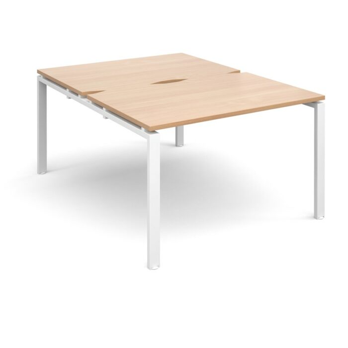Dams Adapt II sliding top back to back desks 1200mm x 1600mm-10030