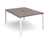 Dams Adapt II sliding top back to back desks 1200mm x 1600mm-10033