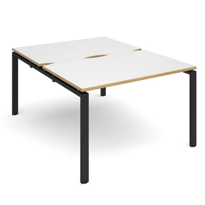 Dams Adapt II sliding top back to back desks 1200mm x 1600mm-10028