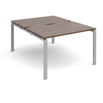 Dams Adapt II sliding top back to back desks 1200mm x 1600mm-0