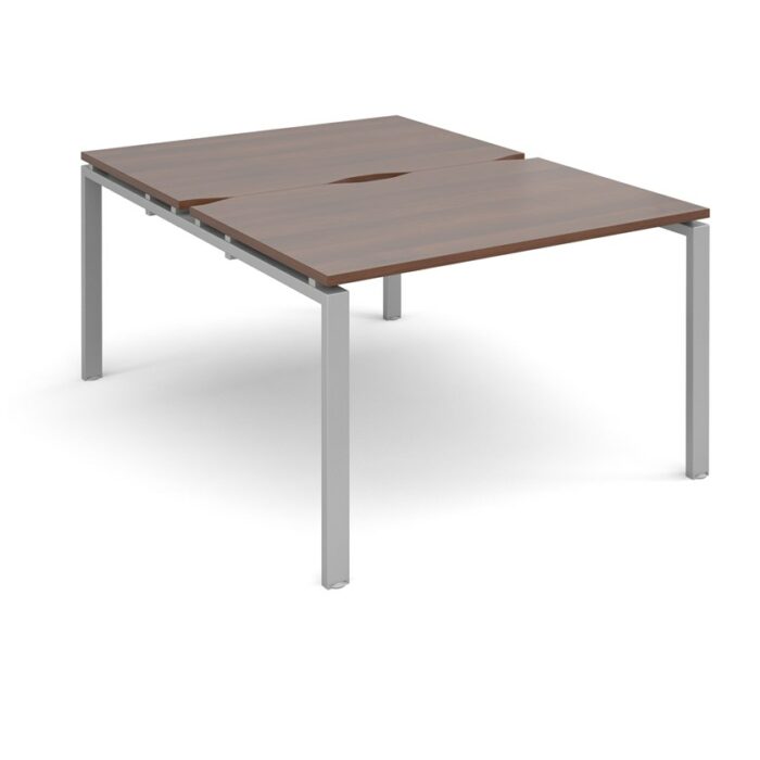 Dams Adapt II sliding top back to back desks 1200mm x 1600mm-0
