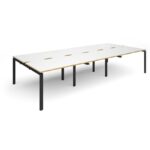 Dams Adapt II triple back to back desks 3600mm x 1600mm-10143