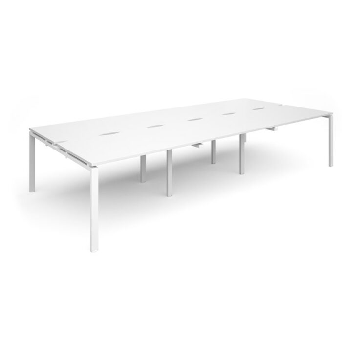 Dams Adapt II triple back to back desks 3600mm x 1600mm-10145