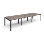 Dams Adapt II triple back to back desks 3600mm x 1200mm-10133