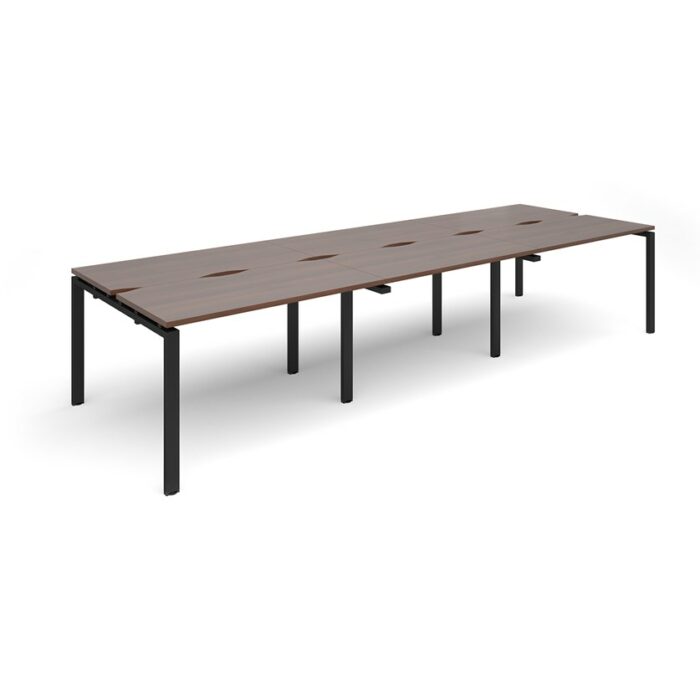 Dams Adapt II triple back to back desks 3600mm x 1200mm-10133