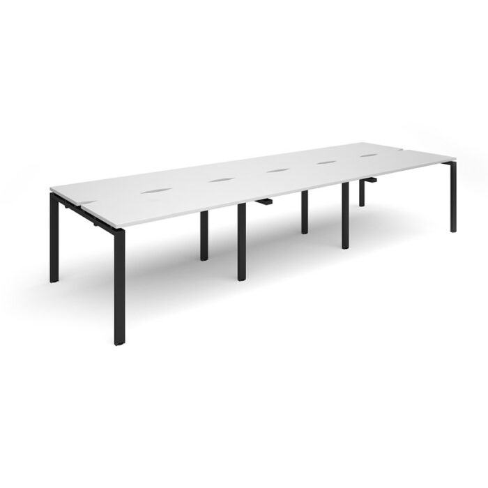 Dams Adapt II triple back to back desks 3600mm x 1200mm-10129
