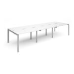 Dams Adapt II triple back to back desks 3600mm x 1200mm-10130
