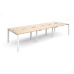 Dams Adapt II triple back to back desks 3600mm x 1200mm-10134