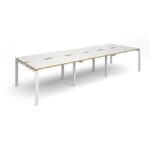Dams Adapt II triple back to back desks 3600mm x 1200mm-10126