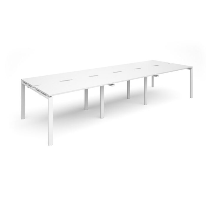 Dams Adapt II triple back to back desks 3600mm x 1200mm-10135