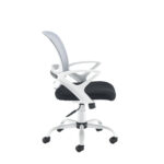 BIG DEALS Tyler mesh back operator chair with white frame-9172