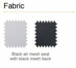 Dams Tyler mesh back operator chair - White & Grey-9429