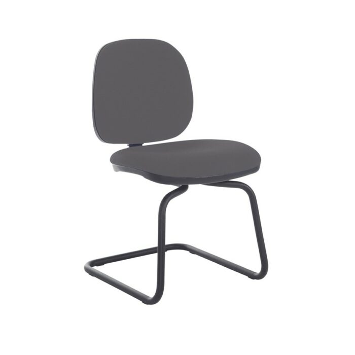 Dams Jota fabric visitors chair with no arms-25193