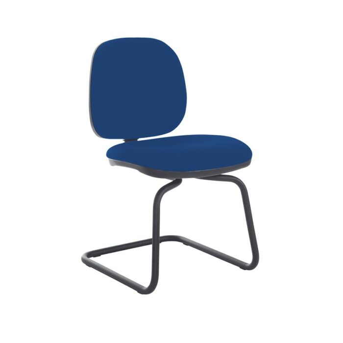 Dams Jota fabric visitors chair with no arms-25199