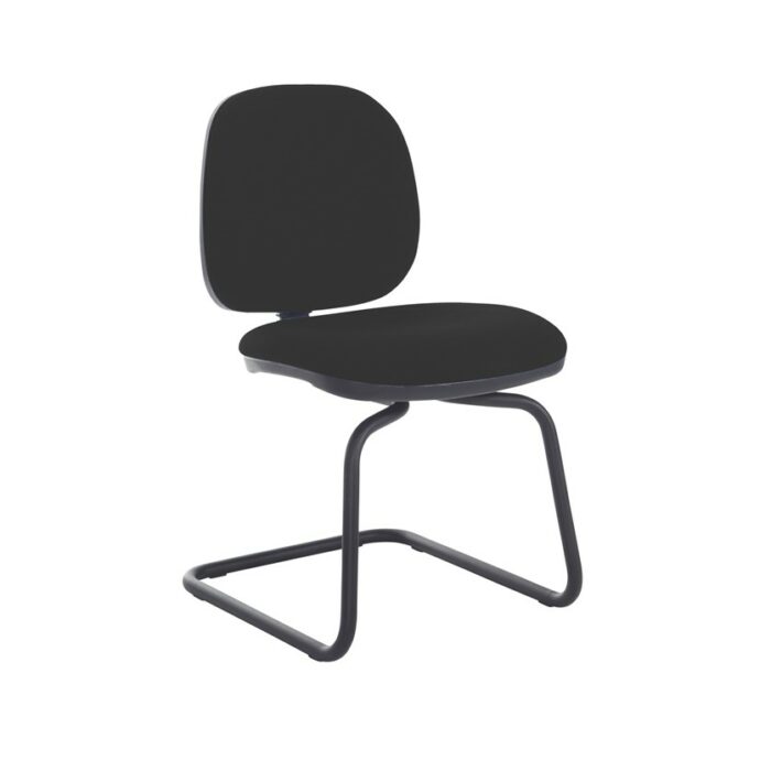 Dams Jota fabric visitors chair with no arms-25198