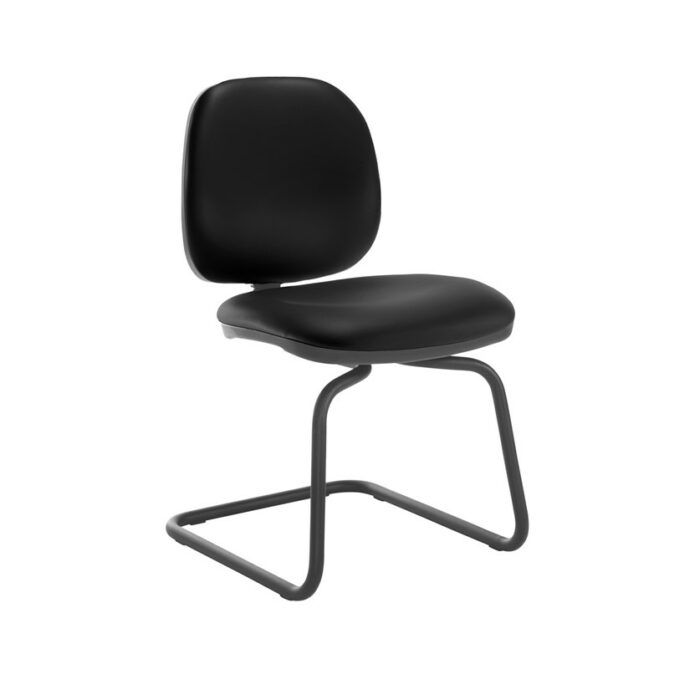 Dams Jota fabric visitors chair with no arms-25187