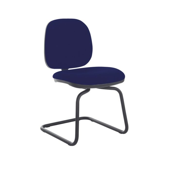 Dams Jota fabric visitors chair with no arms-25190