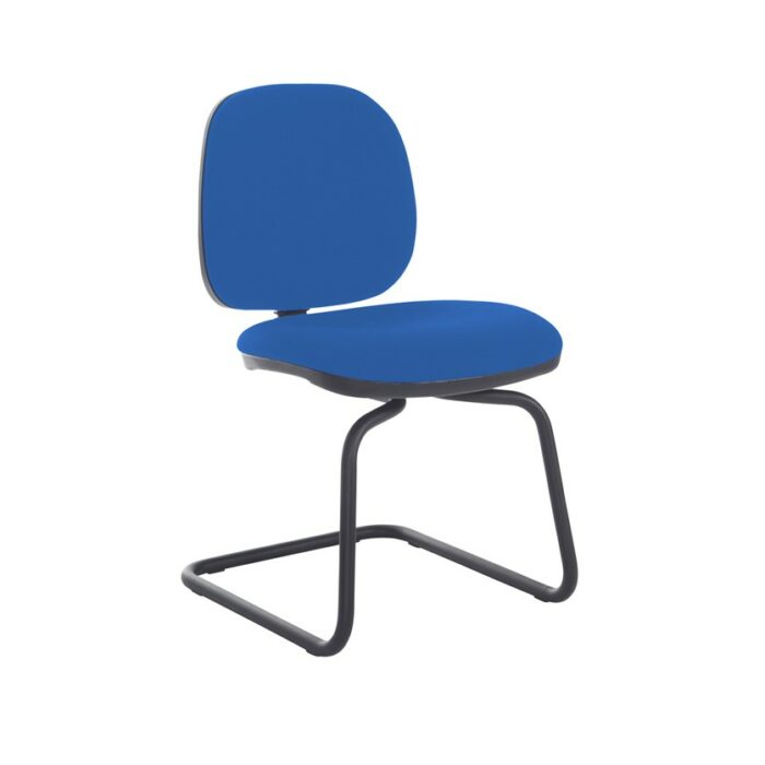 Dams Jota fabric visitors chair with no arms-25189