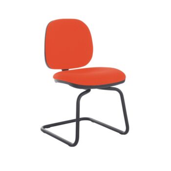 Dams Jota fabric visitors chair with no arms-0