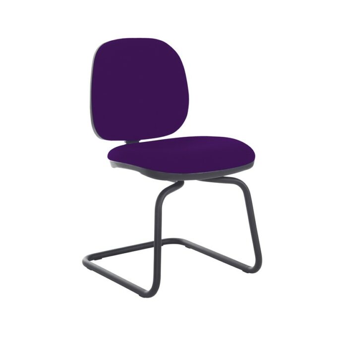 Dams Jota fabric visitors chair with no arms-25185