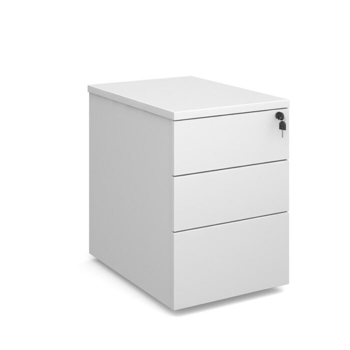 DAMS Deluxe 3 drawer mobile pedestal 600mm deep-11547