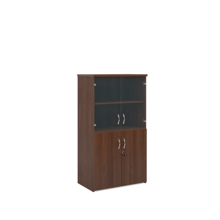 DAMS Universal combination unit with glass upper doors 1440mm high-11624