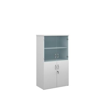 DAMS Universal combination unit with glass upper doors 1440mm high-0