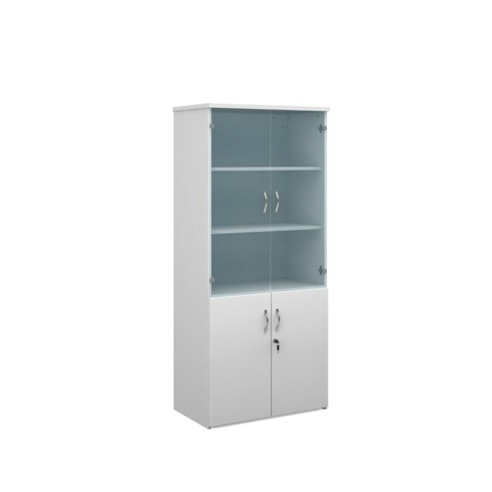 DAMS Universal combination unit with glass upper doors 1440mm high-11633