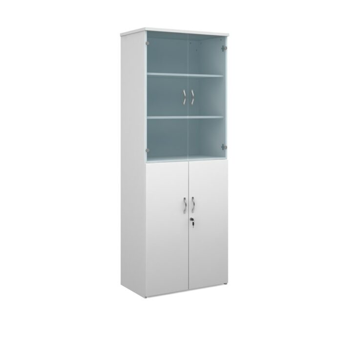 DAMS Universal combination unit with glass upper doors 1440mm high-11627