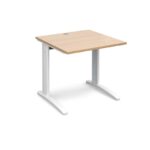 Dams TR10 straight desk 800mm depth-10747