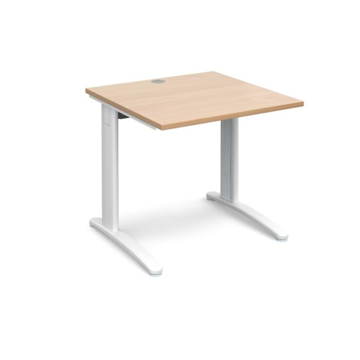 Dams TR10 straight desk 800mm depth-10747