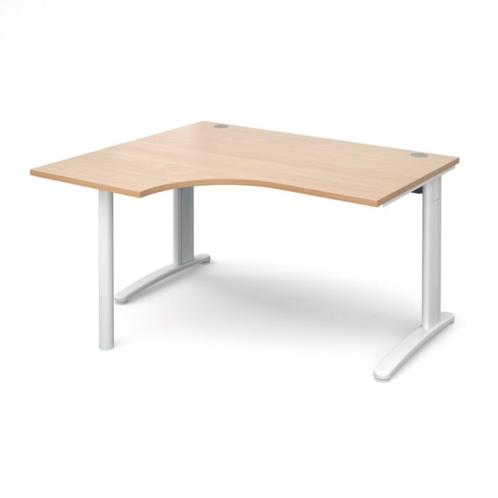 DAMS TR10 left hand ergonomic desk 1400mm-10775