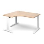 DAMS TR10 deluxe left hand ergonomic desk 1400mm-10805