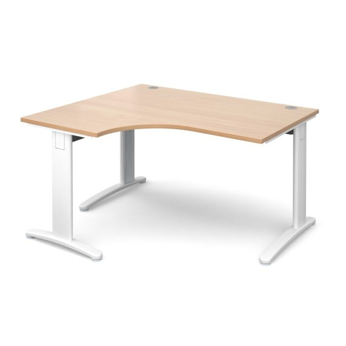 DAMS TR10 deluxe left hand ergonomic desk 1400mm-10805