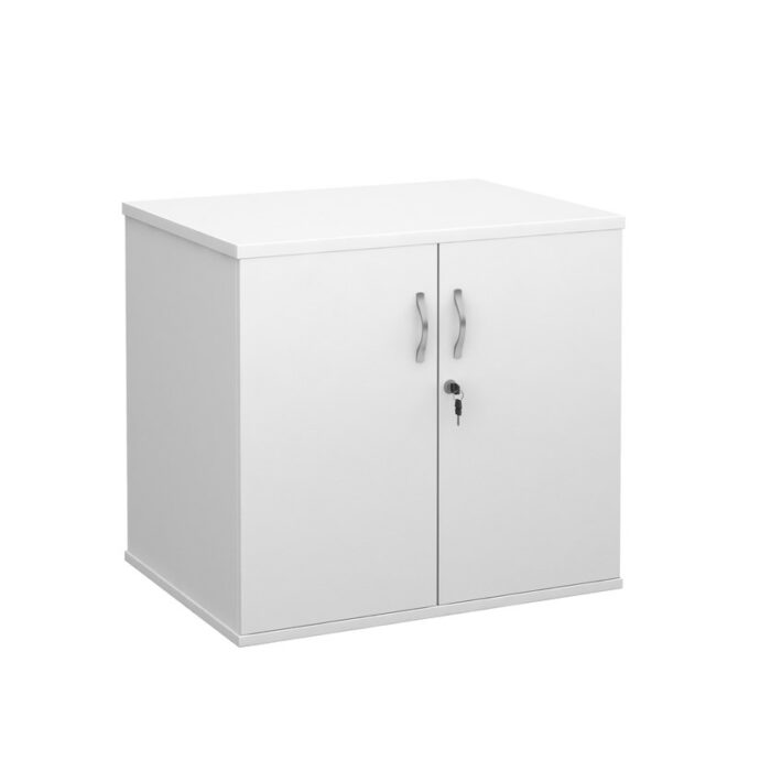 DAMS Deluxe double door desk high cupboard 600mm deep-11583