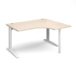 DAMS TR10 right hand ergonomic desk 1400mm-10791