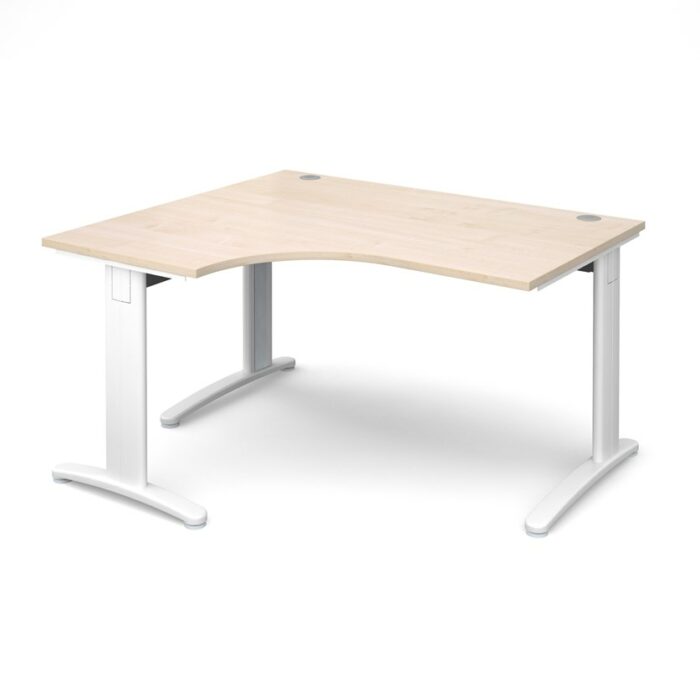 DAMS TR10 deluxe left hand ergonomic desk 1400mm-10809