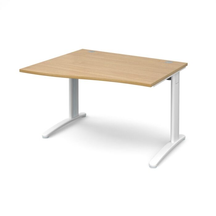 Dams TR10 left hand wave desk 1200mm-10762