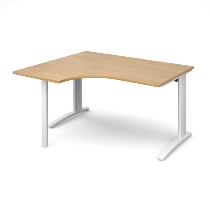 DAMS TR10 left hand ergonomic desk 1400mm-10779