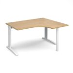 DAMS TR10 right hand ergonomic desk 1400mm-10796
