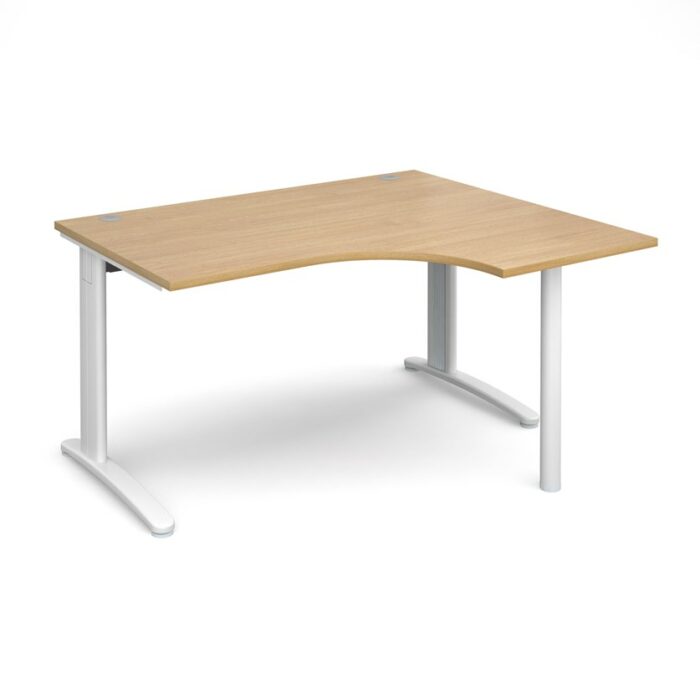 DAMS TR10 right hand ergonomic desk 1400mm-10796