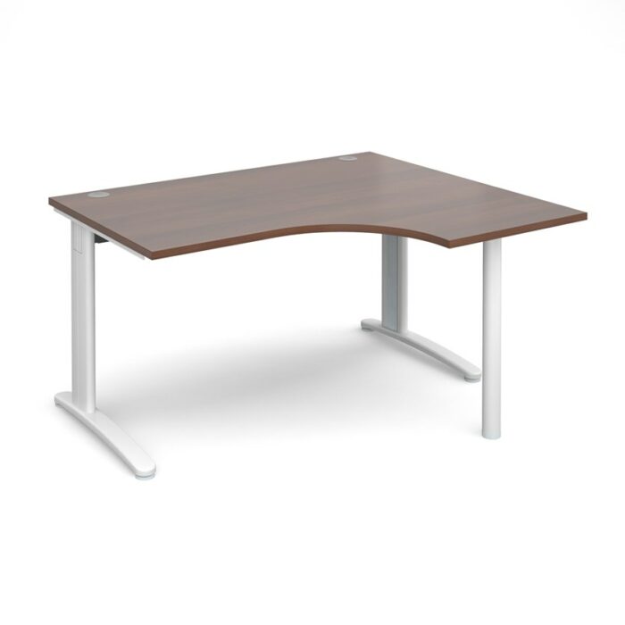 DAMS TR10 right hand ergonomic desk 1400mm-10793