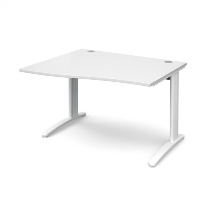 Dams TR10 left hand wave desk 1200mm-10756