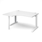 DAMS TR10 left hand ergonomic desk 1400mm-10778