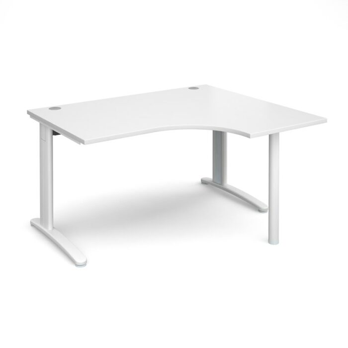 DAMS TR10 right hand ergonomic desk 1400mm-10788