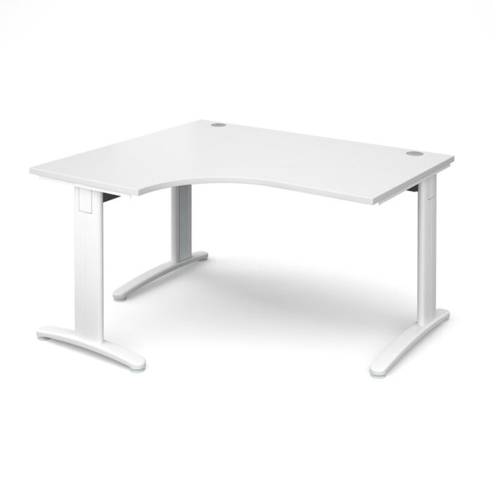 DAMS TR10 deluxe left hand ergonomic desk 1400mm-10806